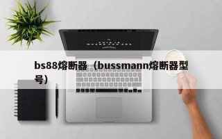 bs88熔断器（bussmann熔断器型号）